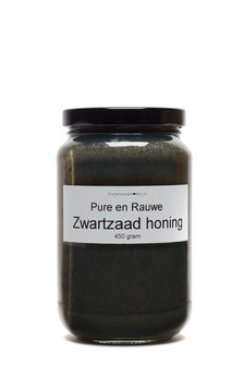 Zwart zaad honing- Nigella sativa - zwarte komijn - çörek otu yağı - black seed