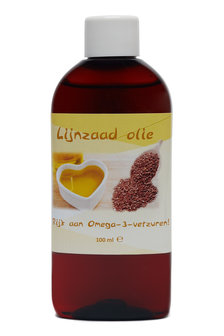 Lijnzaad olie 100 ml