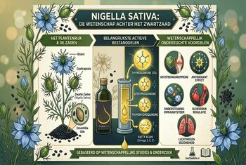 Nigella Sativa: werking, voordelen, onderzoek en verschil met zwarte komijn